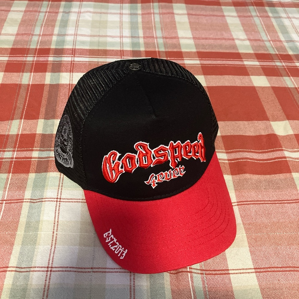 Black and Red Trucker Hat